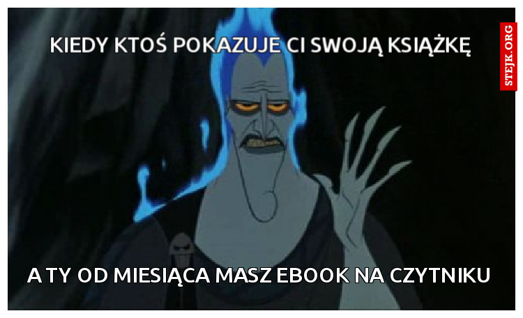 Kiedy ktoś pokazuje ci swoją książkę