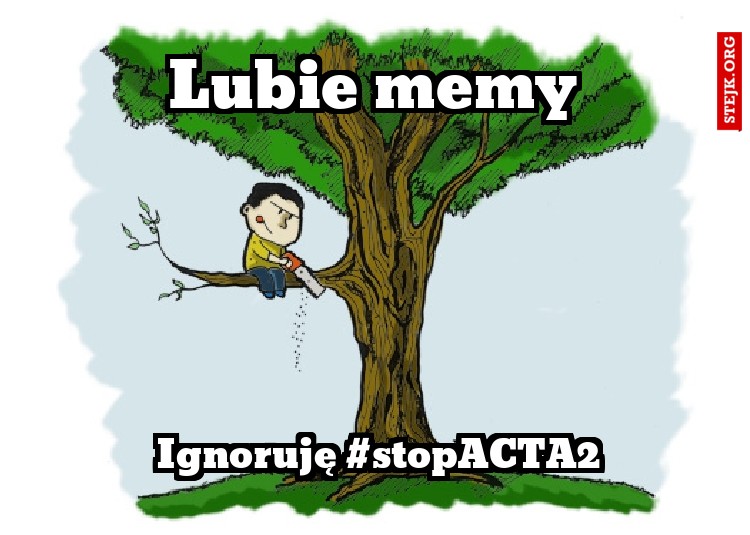 Ignoruję #stopACTA2