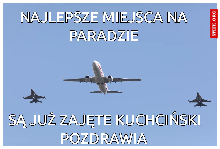 Najlepsze miejsca na paradzie