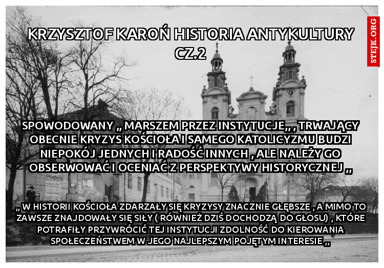 Krzysztof Karoń Historia antykultury cz.2