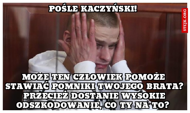 Pośle Kaczyński! 
