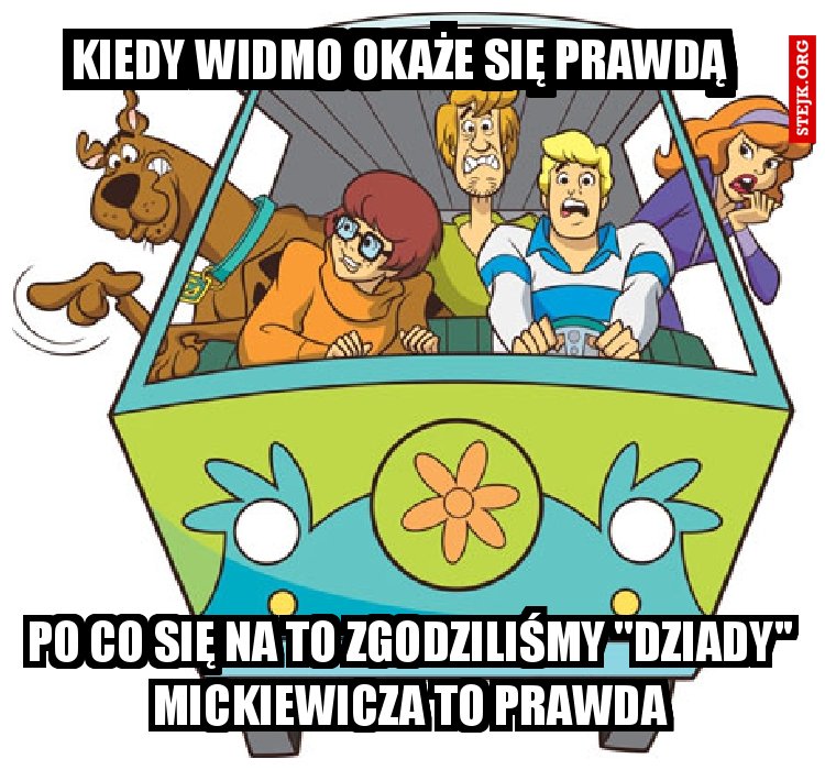 kiedy widmo okaże się prawdą