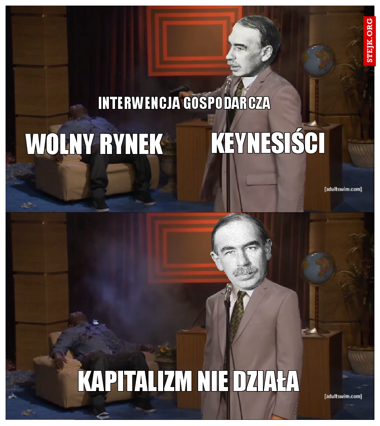Keynesiści niszczą kapitalizm