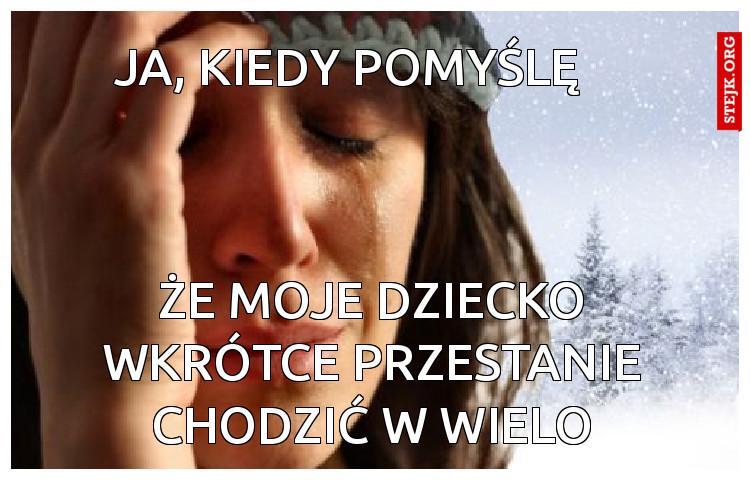 Ja, kiedy pomyślę