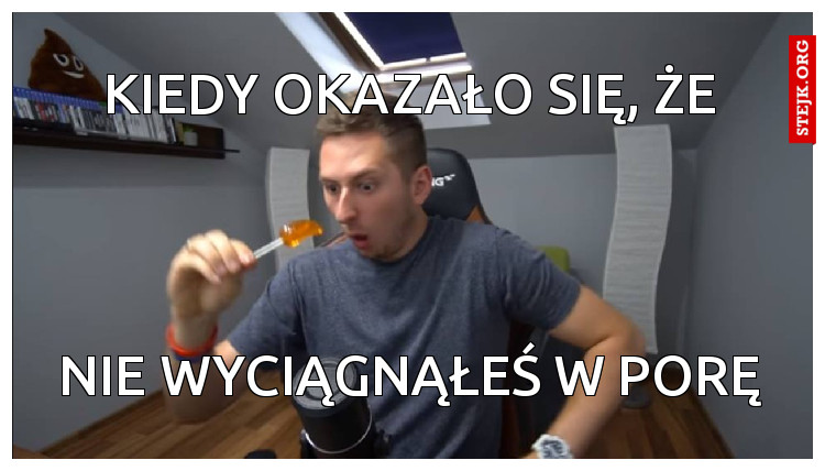 Kiedy okazało się, że