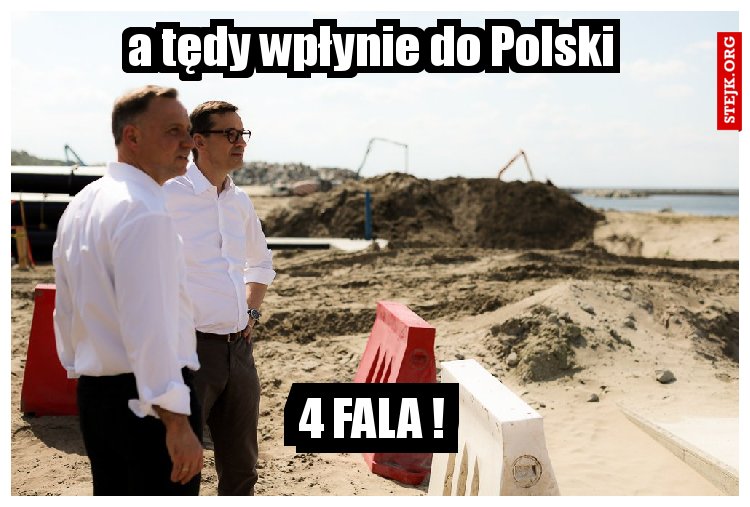 a tędy wpłynie do Polski