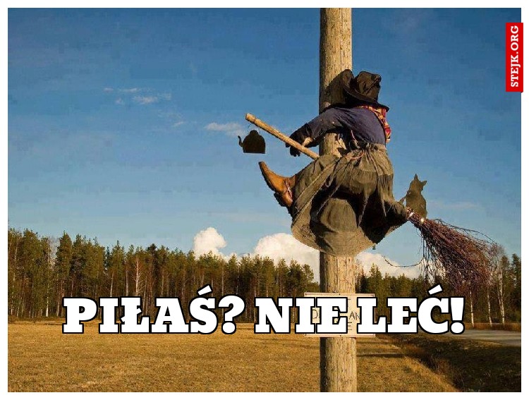Piłaś? Nie leć!