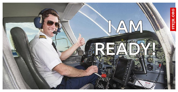 I AM READY!