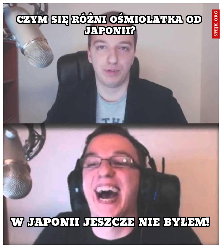 Czym się różni ośmiolatka od Japonii?