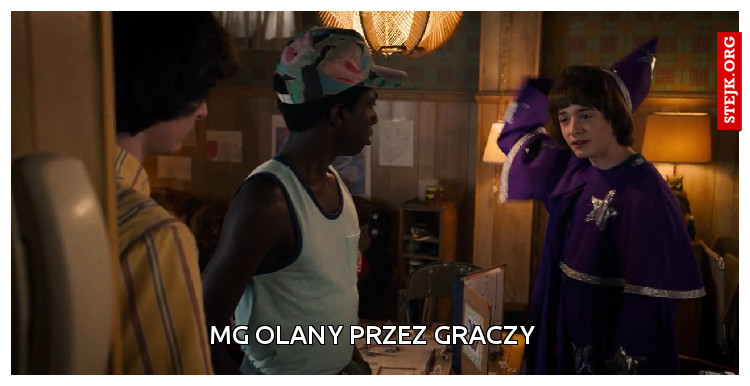 MG olany przez graczy