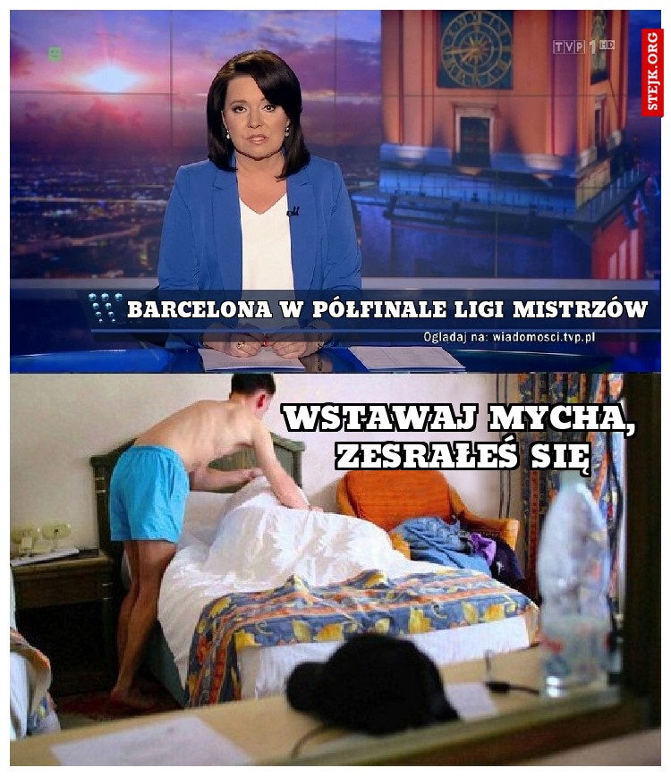 Barcelona w półfinale ligi mistrzów