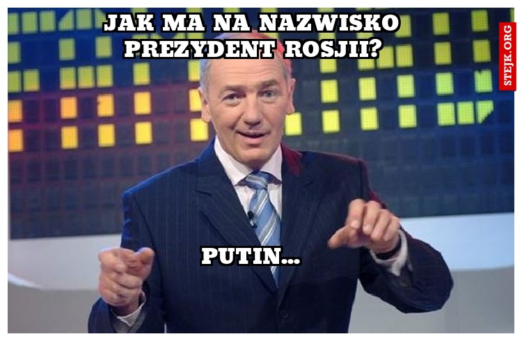 Jak ma na nazwisko prezydent Rosjii?
