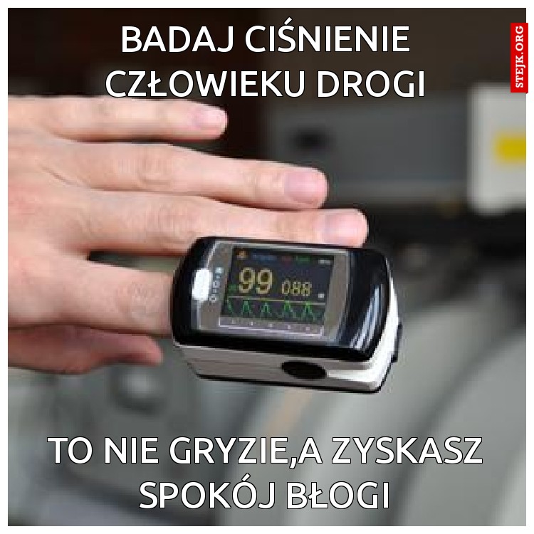 bADAJ CIŚNIENIE CZŁOWIEKU DROGI