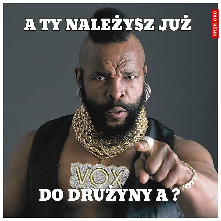 A ty należysz już 