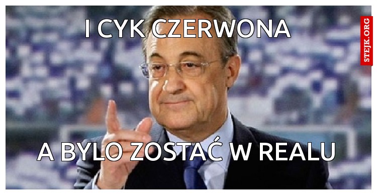 I cyk czerwona