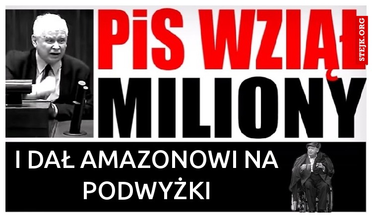 i dał Amazonowi na podwyżki