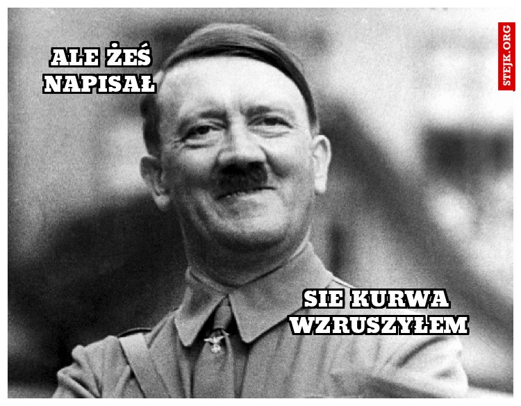 Ale żeś napisał 