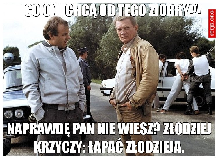 Co oni chcą od tego Ziobry?!
