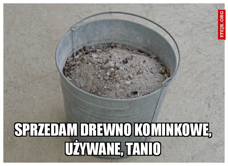 Sprzedam drewno kominkowe, używane, tanio