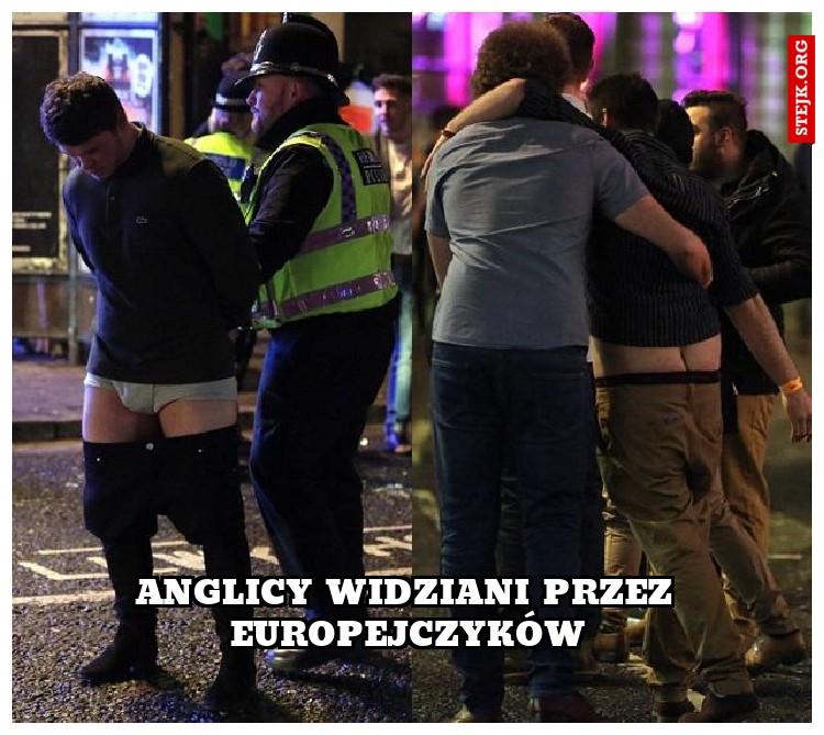 anglicy widziani przez europejczyków
