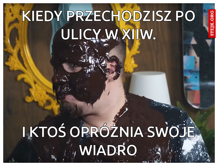 I ktoś opróżnia swoje wiadro