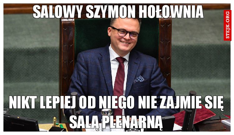 Salowy Szymon Hołownia 
