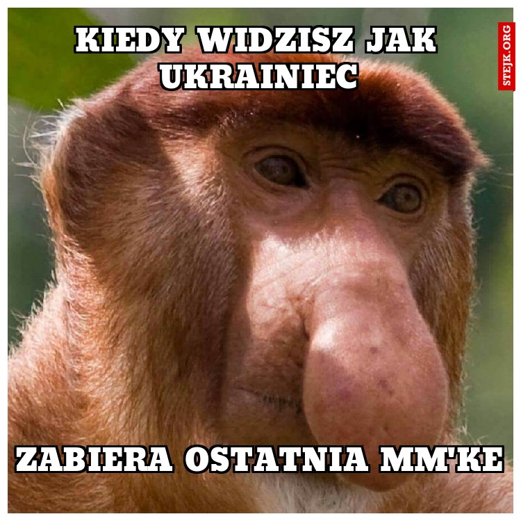 Kiedy widzisz jak ukrainiec
