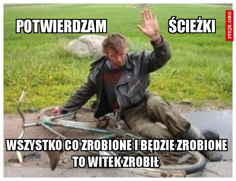 Potwierdzam                      ścieżki 