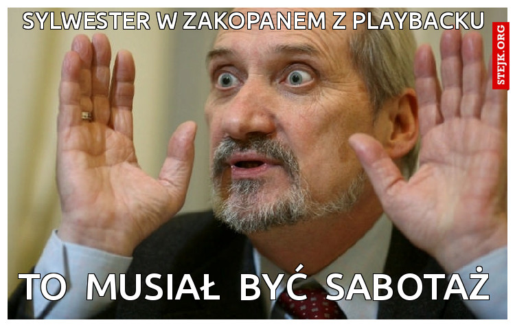 sylwester w zakopanem z playbacku