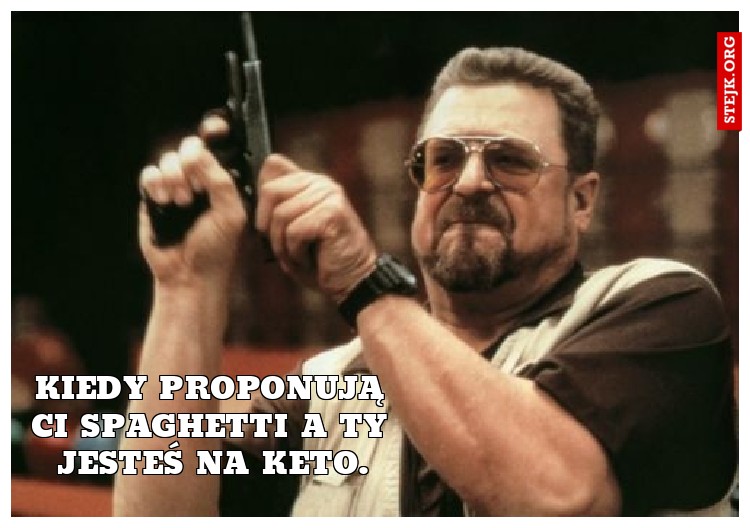 Kiedy proponują Ci spaghetti a Ty jesteś na Keto.
