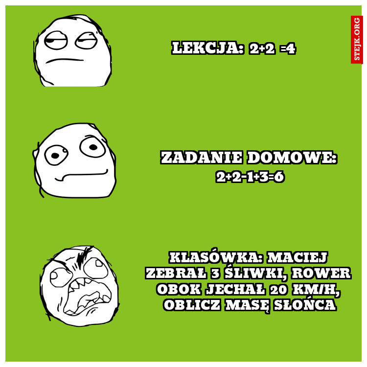 Lekcja: 2 2 =4