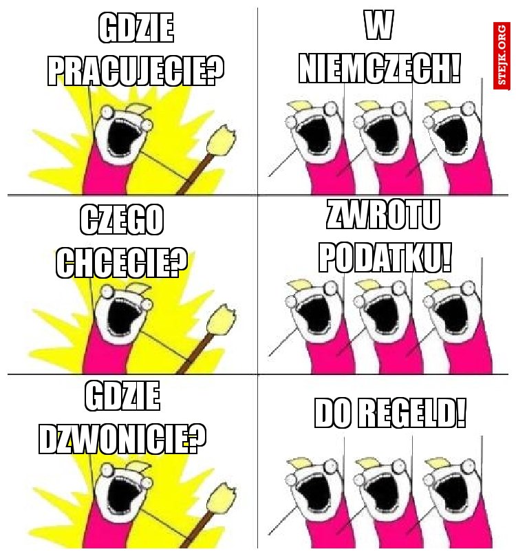 Gdzie pracujecie?