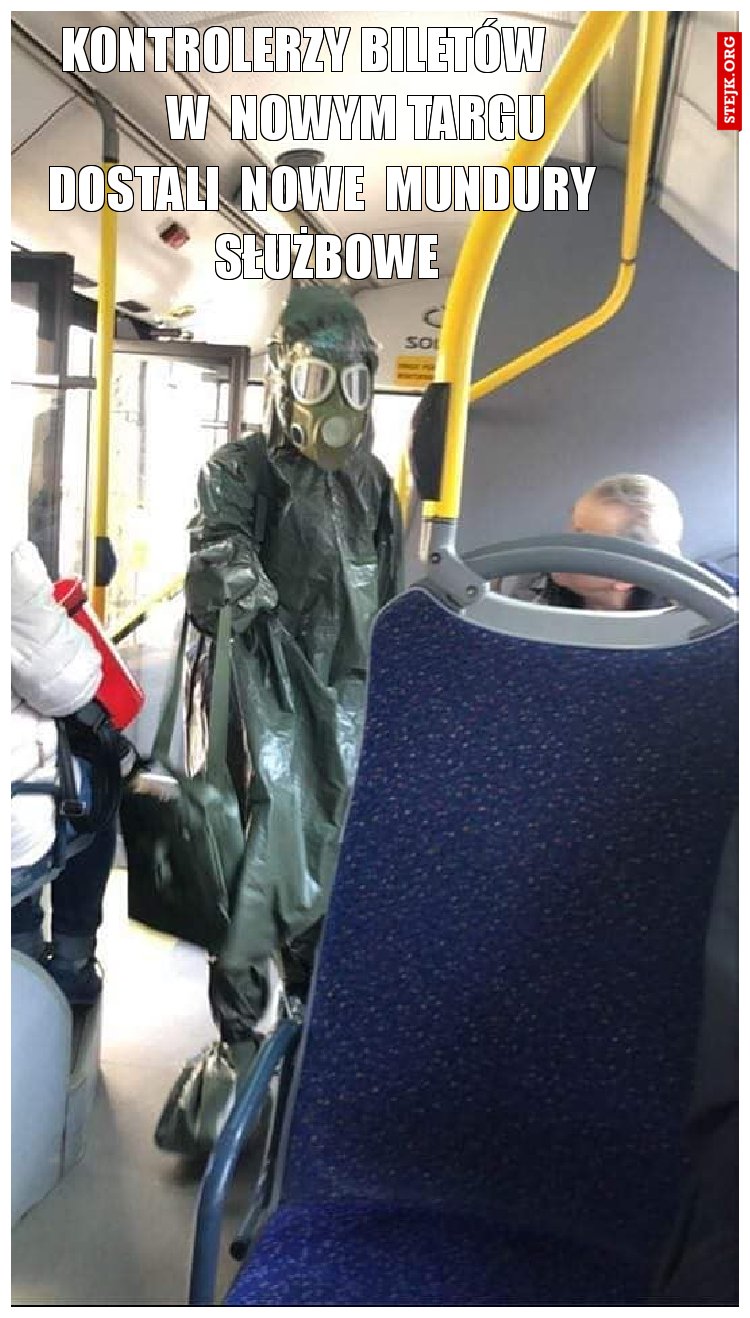        kontrolerzy biletów                   w  nowym targu