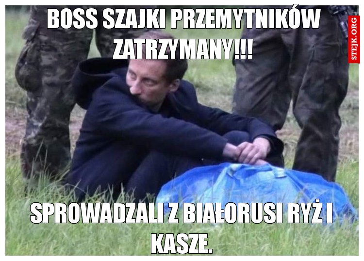Boss szafki przemytników zatrzymany!!!