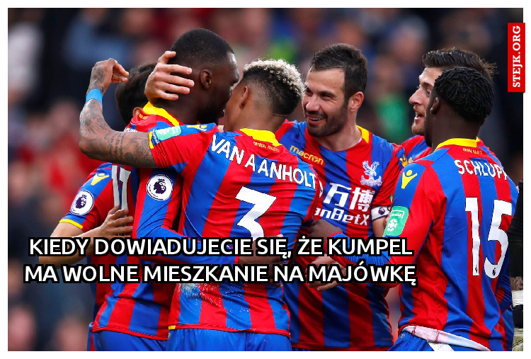Kiedy dowiadujecie się, że kumpel ma wolne mieszkanie na majówkę