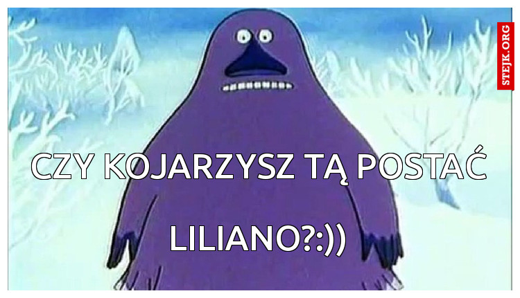 Czy kojażysz tą postać