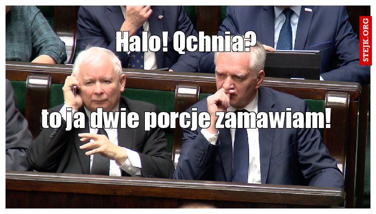 Halo! Qchnia?