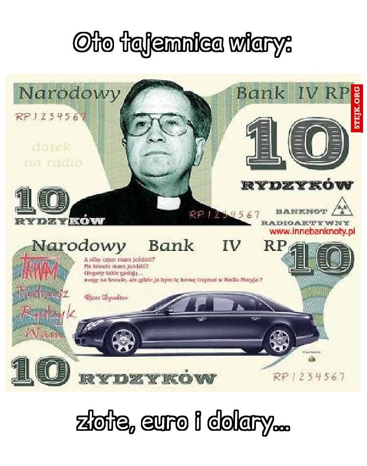 Oto tajemnica wiary: