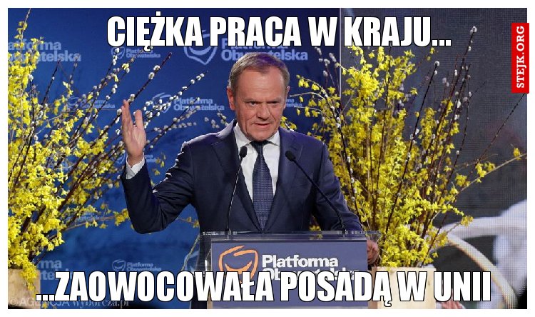 Ciężka praca w kraju...