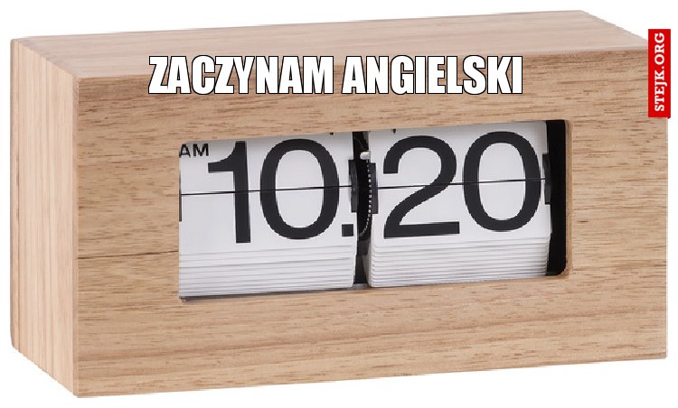 Zaczynam angielski