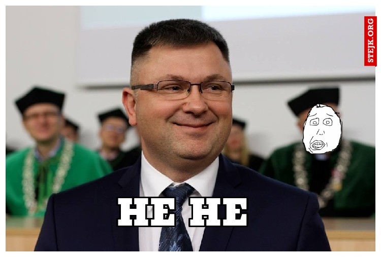 He he