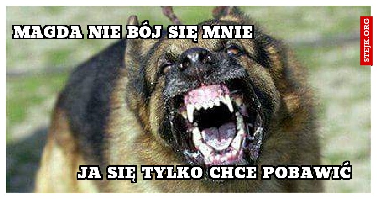 Magda nie bój się mnie 