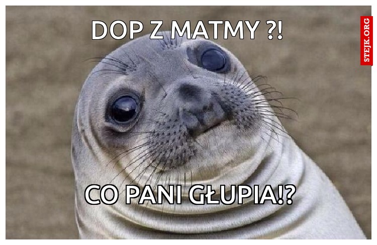 dop z matmy ?!