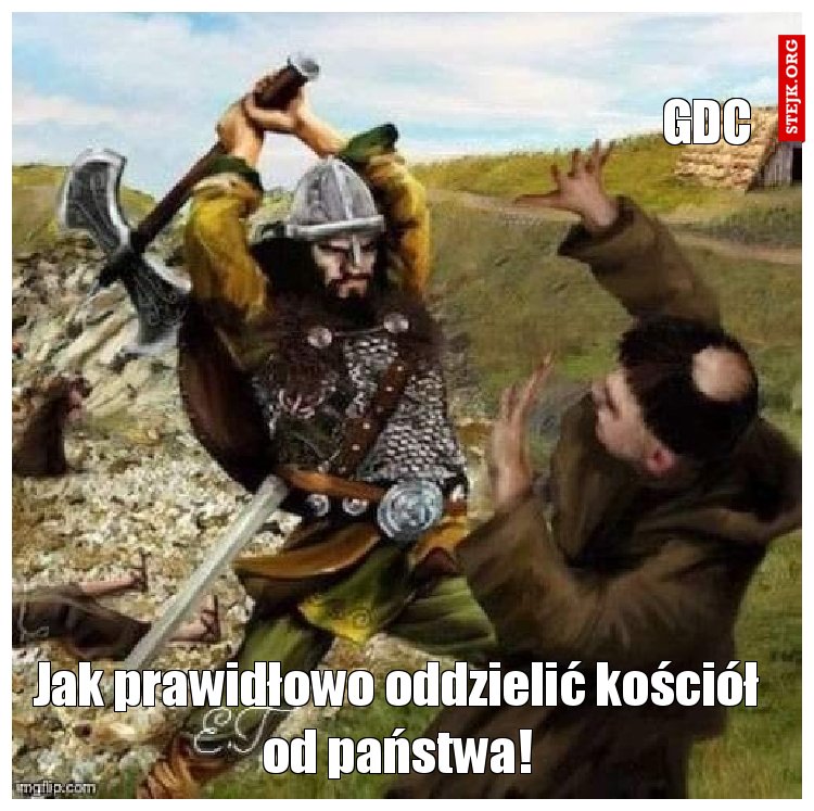 Jak prawidłowo oddzielić kościół od państwa!