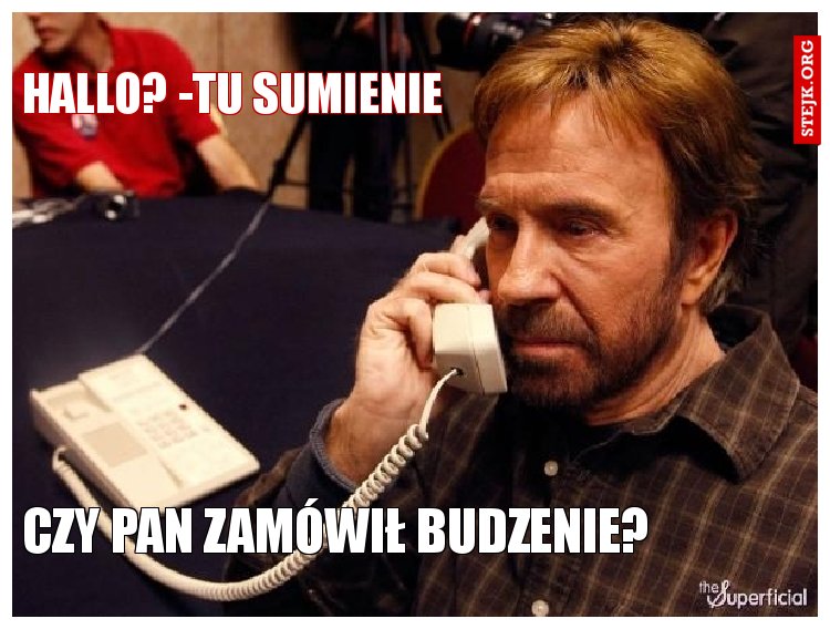 Hallo? -tu sumienie
