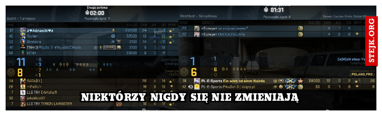 Niektórzy nigdy się nie zmieniają