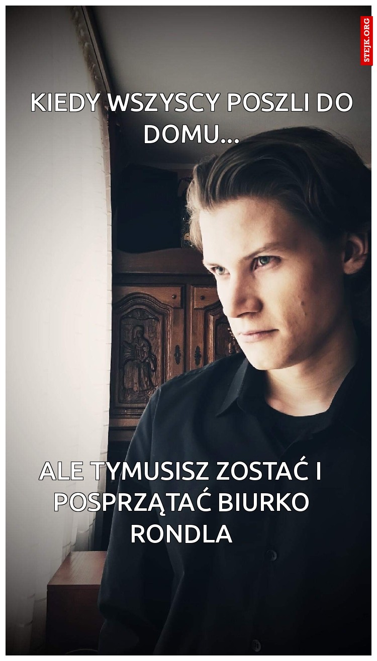 Kiedy wszyscy poszli do domu...