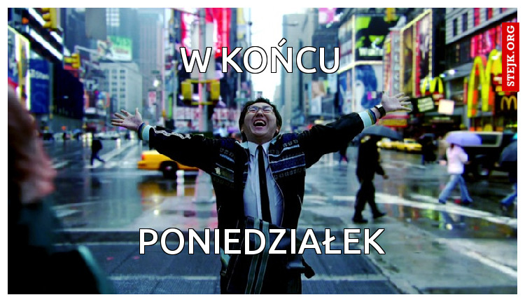 w końcu