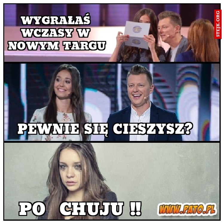 wygrałaś wczasy w nowym targu