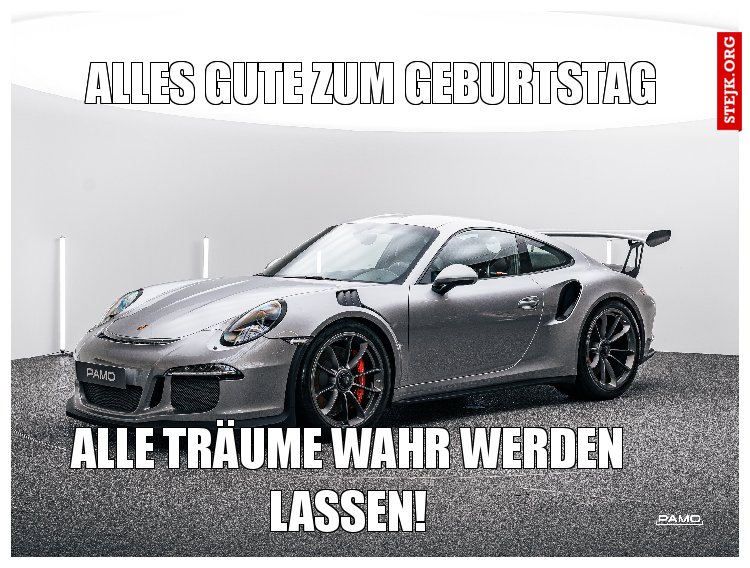 Alles Gute zum Geburtstag